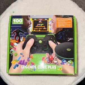 AtGames Legends Core Plus Console - Black and Green